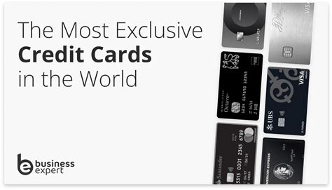 Elite Access: The World’s Most Exclusive Credit Cards.